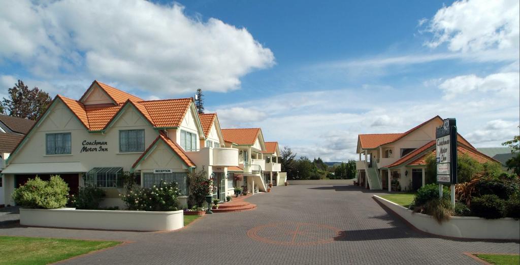 Rotorua Coachman Spa Motel Exterior foto