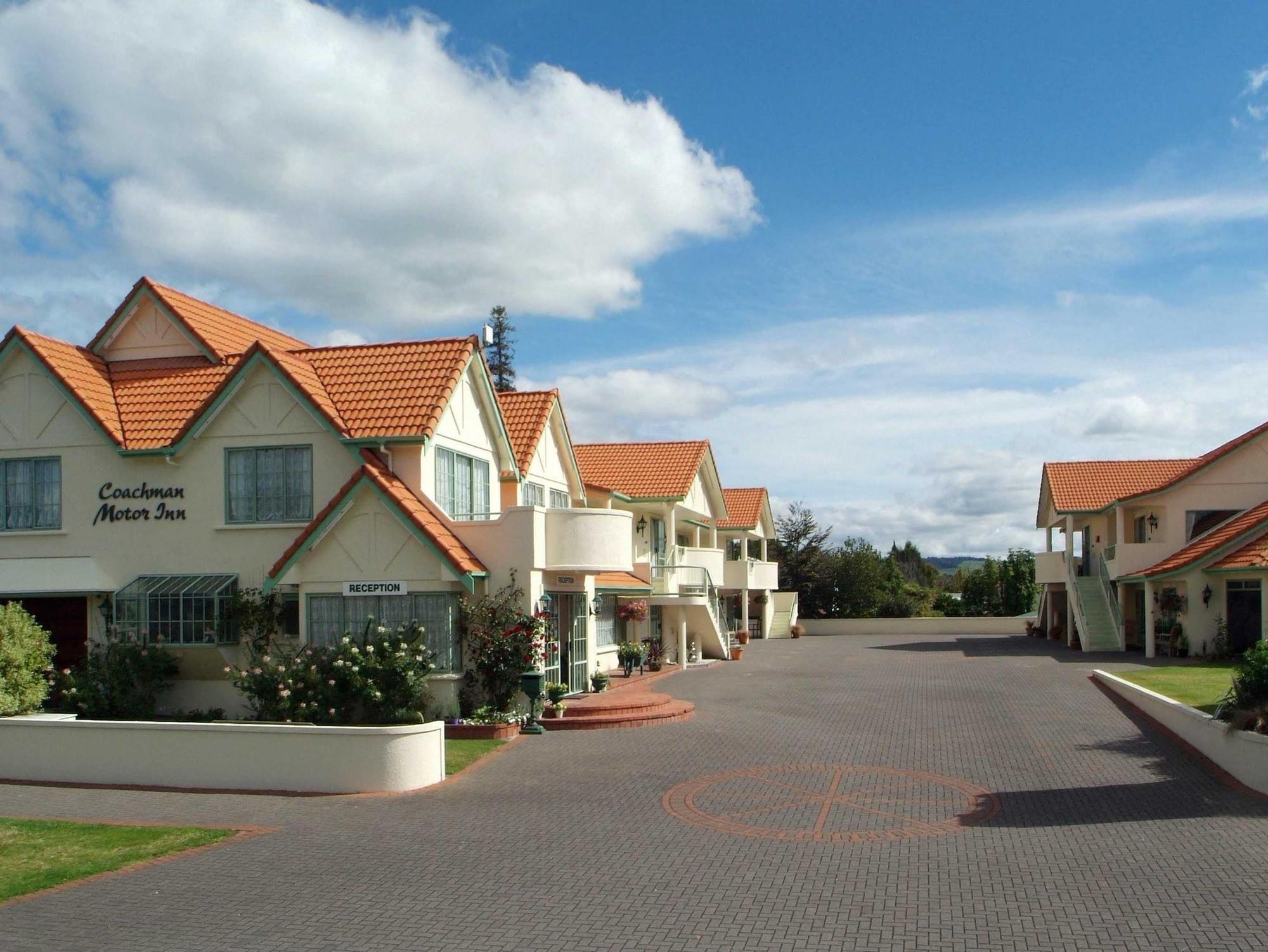 Rotorua Coachman Spa Motel Exterior foto